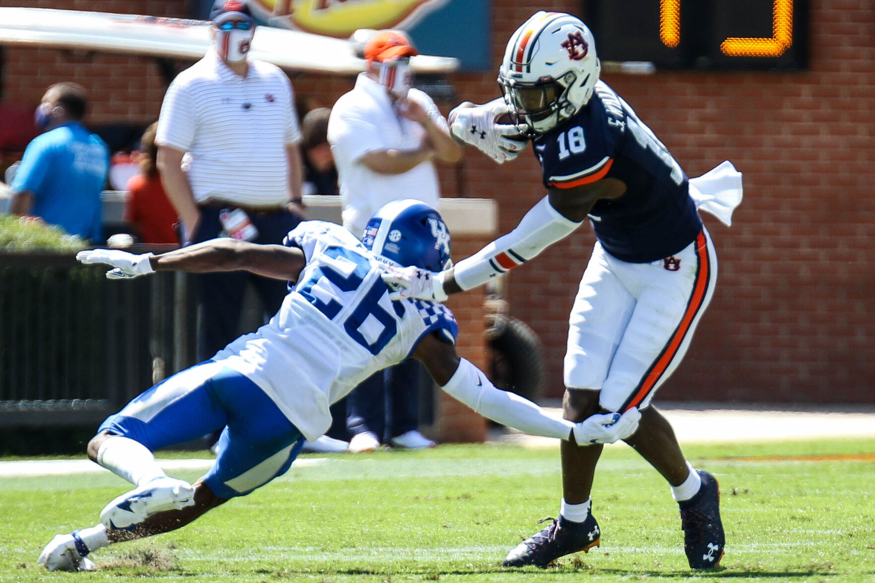 Auburn vs. Kentucky football
